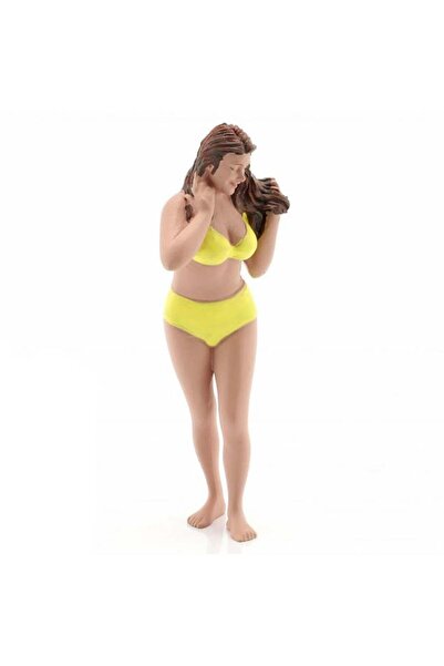 American Diorama AD76316 1/18 Ölçek, Plaj Kızı (Amy) Sergilemeye Hazır Plasti...