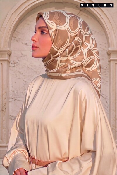Sisley Silk Satin Scarf-2042-90*90