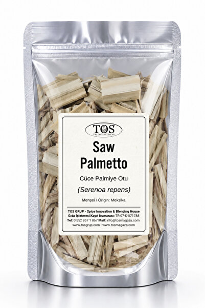 TOS The Organic Spices Saw Palmetto Otu 25 gr (1. KALİTE) Serenoa Repens / Cü...