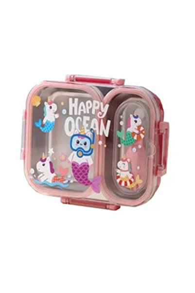 Vagonlife PASLANMAZ ÇELİK LUNCHBOX PEMBE