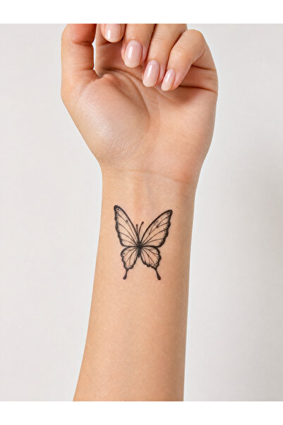 Generic Minimal Kadın Estetik Geçici Dövme Tattoo Sticker Kol Bilek Tiny 4x4 cm