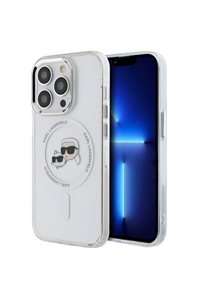 Karl Lagerfeld Husa pentru iPhone 14 Pro Max - IML MagSafe (KLHMP14XHLSKCH) -...