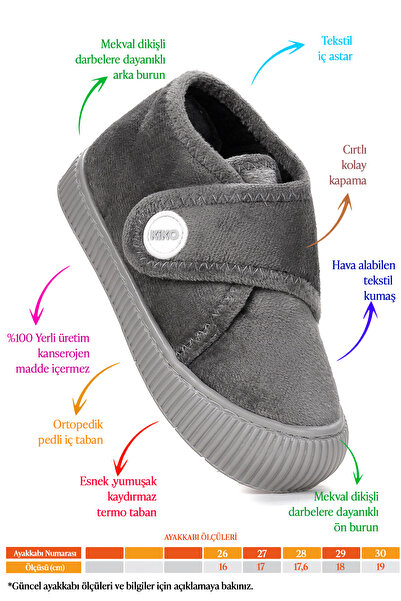 Kiko Kids Petri Günlük Erkek Çocuk Ev Okul Kreş Panduf