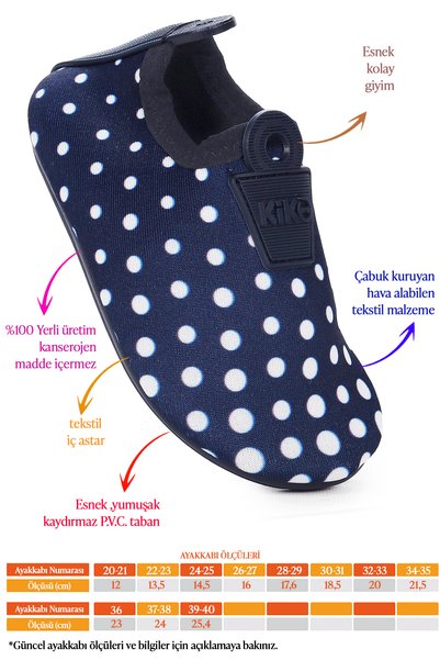 Kiko Kids Point Havuz Plaj Boys' Sea Shoes