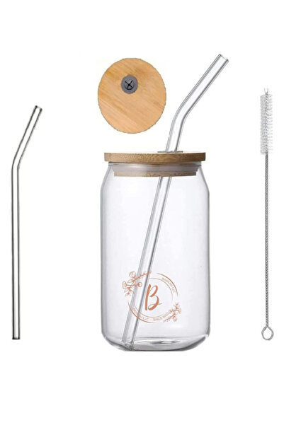 Barkah LLC BARKAH 1PCS, 2PCS, 4PCS Drinking Glasses with Bamboo Lids, Glass S...