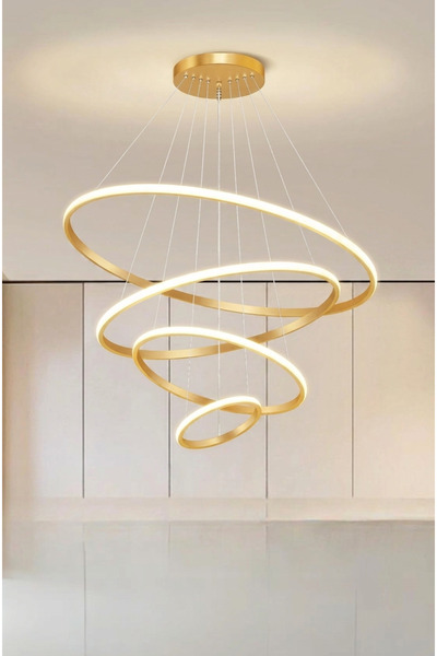 Avize ROBİN ESKİTME ULTRA SÜPER ÜÇ RENK LED IŞIKLI MODERN, LEDLİ, SALON, HOL,...
