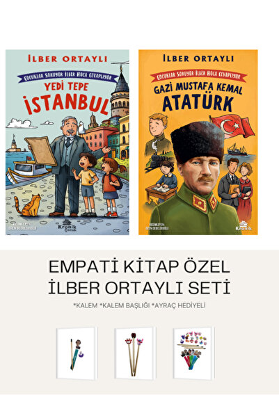 Kronik Kitap Çocuklar Soruyor ilber Hoca Cevaplıyor Gazi Mustafa Kemal Atatür...
