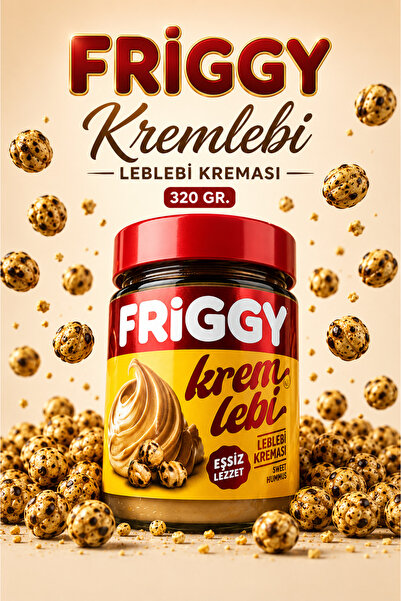 ÜLKÜ KURUYEMİŞ Friggy Kremlebi Leblebi Kreması 320 Gr Hediyelik - 1. Sınıf Pr...