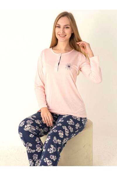 Alperi Women's Seasonal Pajama Set with Patches |   Modern Comfortable Stylis...