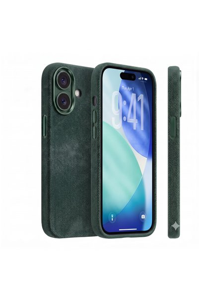 megaMobile Husă protecție Premium Denim, textură blug, protecție camere, comp...