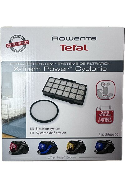 Rowenta X-Trem Power Cyclonic Filtre Seti / ZR006001 - Orijinal Filtre Takımı