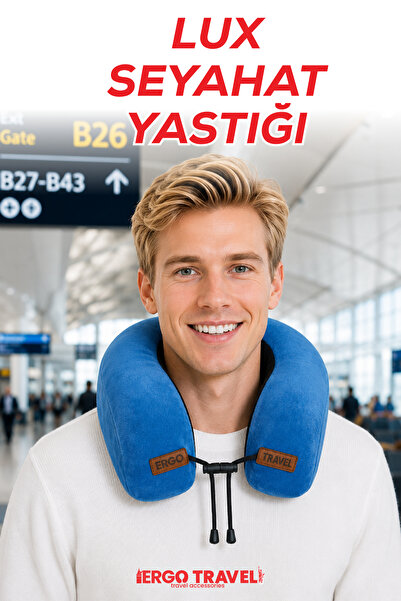 Viscofoam Lux Ortopedik Seyahat Yastığı Visco Boyun Destekli Seyahat Yastığı ...