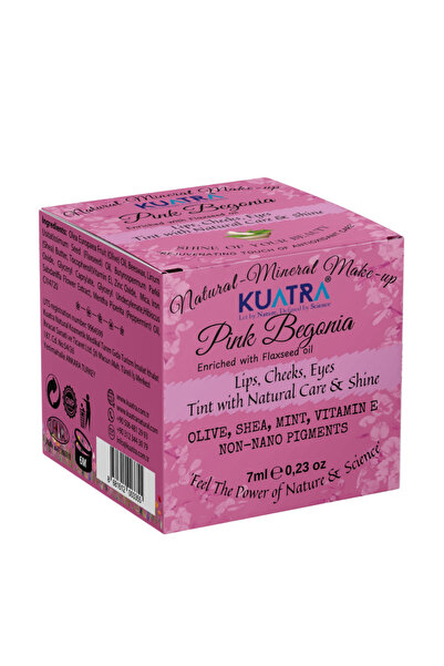 KUATRA Pink Begonia Nemlendirici - Antioksidan Işıltı Veren Balm (DOĞAL İÇERİ...