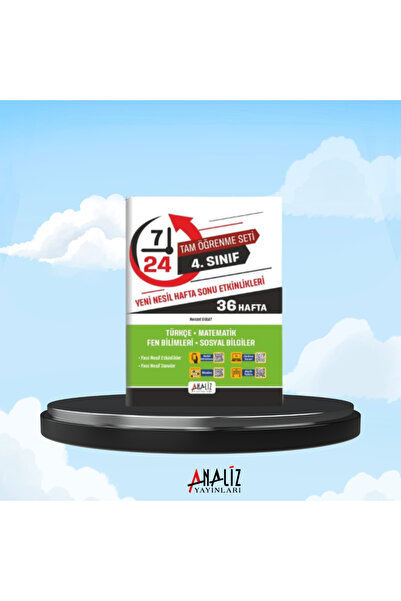 ANALİZ YAYINCILIK 4.sınıf 7/24 Hafta Sonu Etkinlikleri