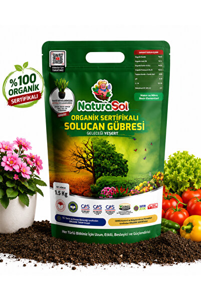 Naturasol %100 Organik Çiçek Coşturan ve Bitki Vitamini ### Saksı ve Tüm Bitk...