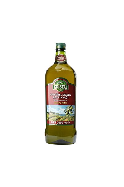 Kristal Natürel Sızma Zeytinyağı Dolgun Güçlü 2 L Pet Şişe