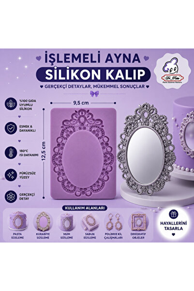 Dr.Paste Silikon Kalıp 12,5 Cm Ayna
