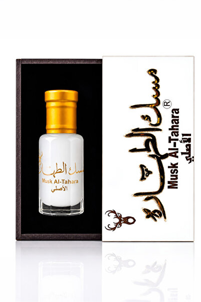 MUSK AL TAHARA White Musk Wooden Box 12ml Alcohol Free