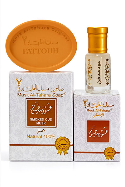 MUSK AL TAHARA Füme Oud Misk Vücut Sabunu 6ml Misk Derin,odunsu,dumanlı Ve Mi...