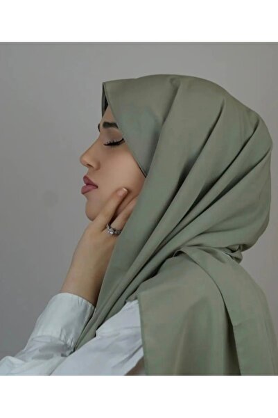 FRESCO SCARFS Tesettür Hijab Medine Ipeği Şal*küf Yeşil