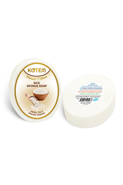 paksa Skincare Cilt Tonu Dengeleyici Doğal Pirinç Özlü El Yapımı Süngerli Duş Sabunu 125 gr