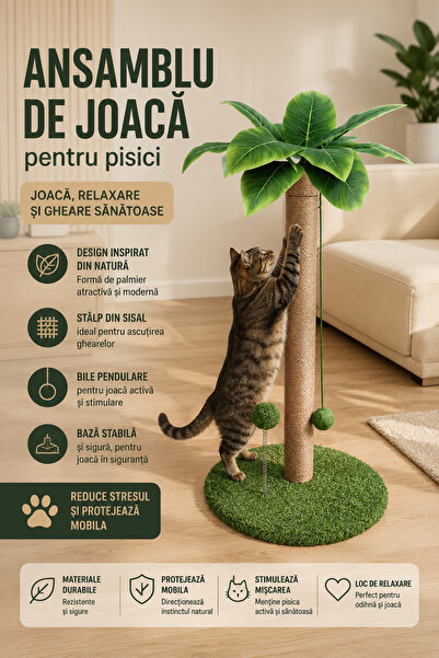 Fish & Paws Ansamblu de joaca pentru pisici,