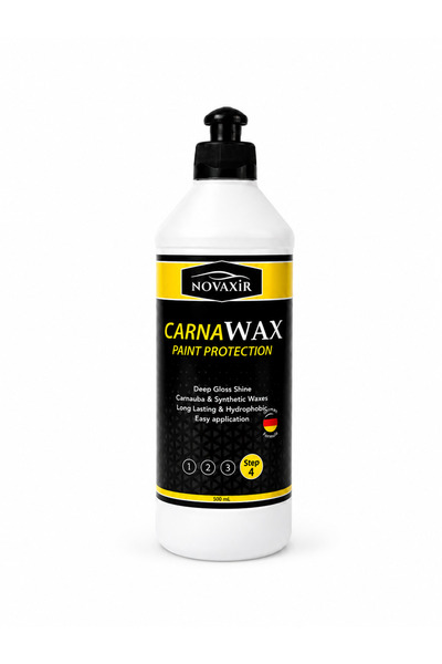 novaxir Carnawax Boya Koruma-cila 500ml, Ultra Parlak, Hidrofobik Nvcwax500ml