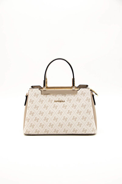 Silver Polo Women's / Girls' Shoulder Bag 913-43407 Bag M178 Beige-Matte Sand