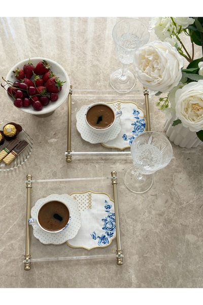 Çiçek Pip Studio Royel White Kokteyl Peçete 2 Adet