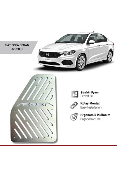 wöller Fiat Egea Uyumlu Cross Sol Ayak Dayama Krom Parça