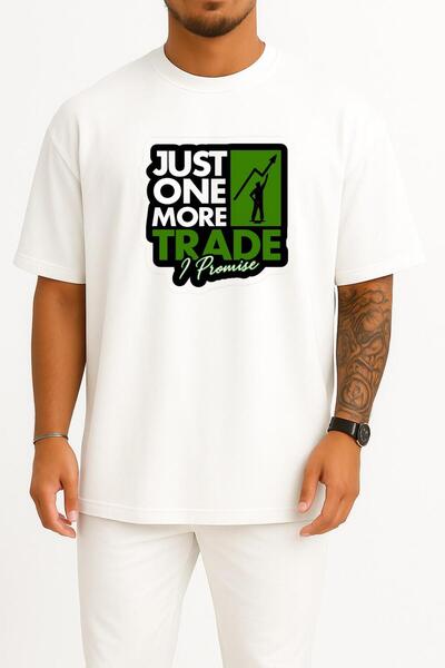 Bahriyeli Collection Oversized Investor Stock Market Trader Sticker Chest Des...