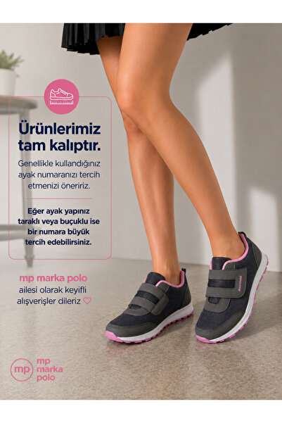 STAR STEP Women's Smoked Pink Velcro Daily Comfortable Casual Comfortable Lig...