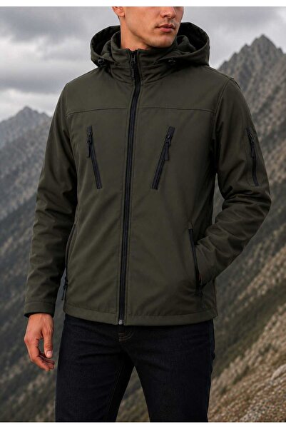 wera Detachable Hooded, Raincoat and Windbreaker Softshell Coat