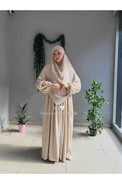 Yüsra Collection طقم فستان وسروال تيسيتير أيروبين