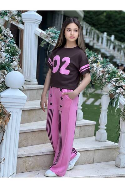 Ütk kids Young Girl and Child Modal Palazzo Summer 2-Piece Set