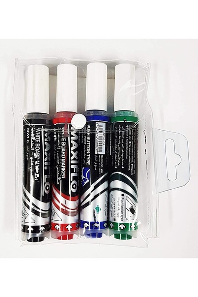 Pentel Board Marker Set, 4 Colors