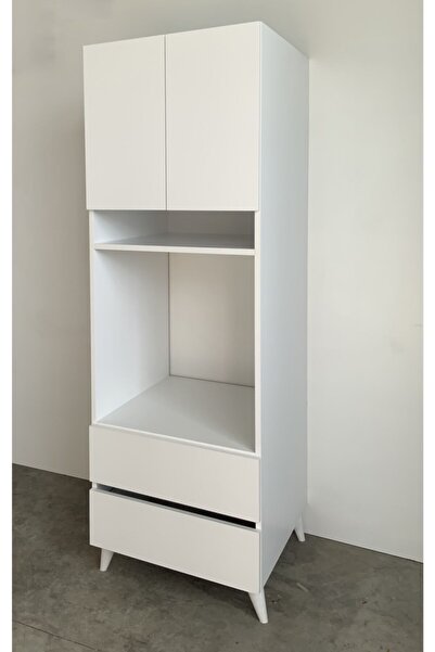 MOBİLİQUE 2 Çekmeceli Ankastre Fırın Dolabı %100 Mdf Soğutmalı