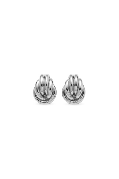 Charmist Steel Minu Earrings Silver