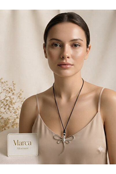 Marca Accessories Yusufçuk Figürlü Uzun Kolye