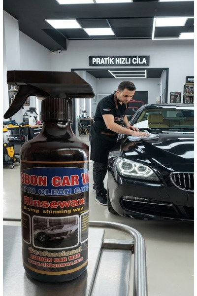 RB RİNSEWAX --PRATİK HIZLI CİLA 500 ML- YAĞMUR SU KAYDIRICI..