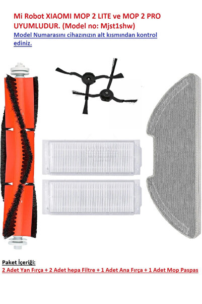 LİN GRUP Xiaomi Mop 2 Pro and Mop 2 Lite Compatible Spare Parts (Mjst1Shw Model)