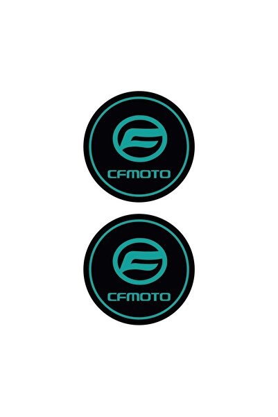 CF Moto Turkuaz Koruma Takozu Damla Sticker Modeli