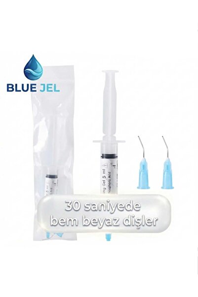 baskıtek Diş Beyazlatıcı Blue Jel , 30 Saniyede Mükemmel Beyazlık,