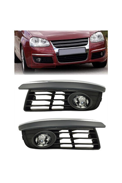 beyaztuning Volkswagen Jetta Sis Farı Çerçeveli OEM Tip 2005-2010 Arası