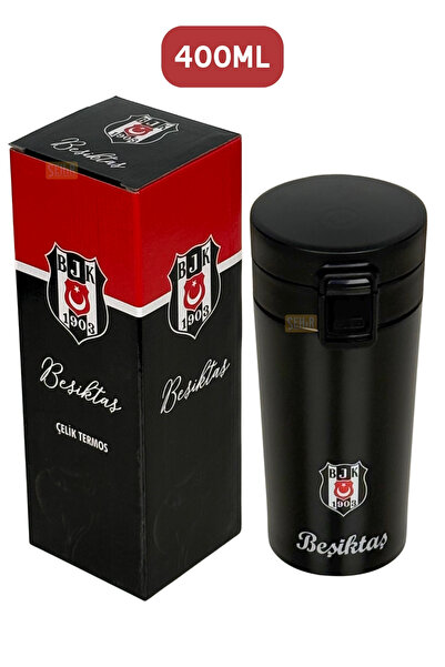 Beşiktaş Licensed Steel Thermos - Locking Mug