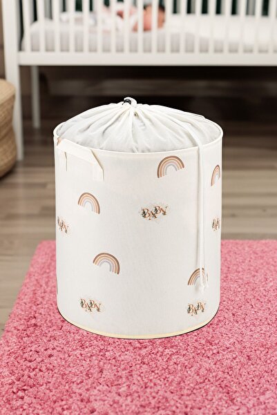Tiny Baby Design Mesh Nursery Storage Box Organizer Toy Dirty Basket 32x40