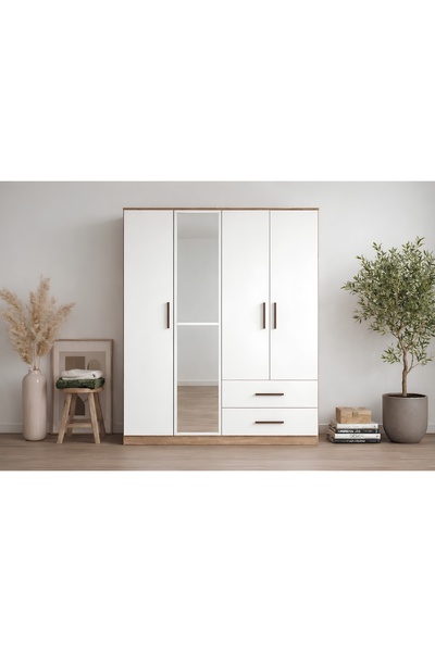 Vivense ZİTA GARDIROP, 4 KAPAKLI
