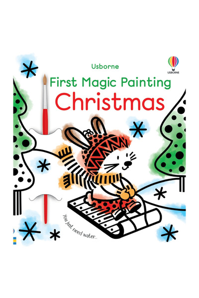 Usborne Magic Painting book, FIRST MAGIC PAINTING CHRISTMAS,