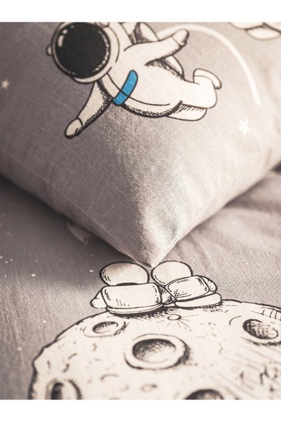 Tabu Home Uzaylı Gri Tek Kişilik Nevresim Takımı