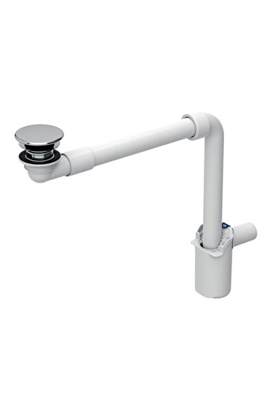 Geberit Unıversal Yer Tasarruflu Lavabo Sıfonu, Suzgec Ve Kapak Parlak Krom 1...